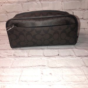 Coach toiletry bag
